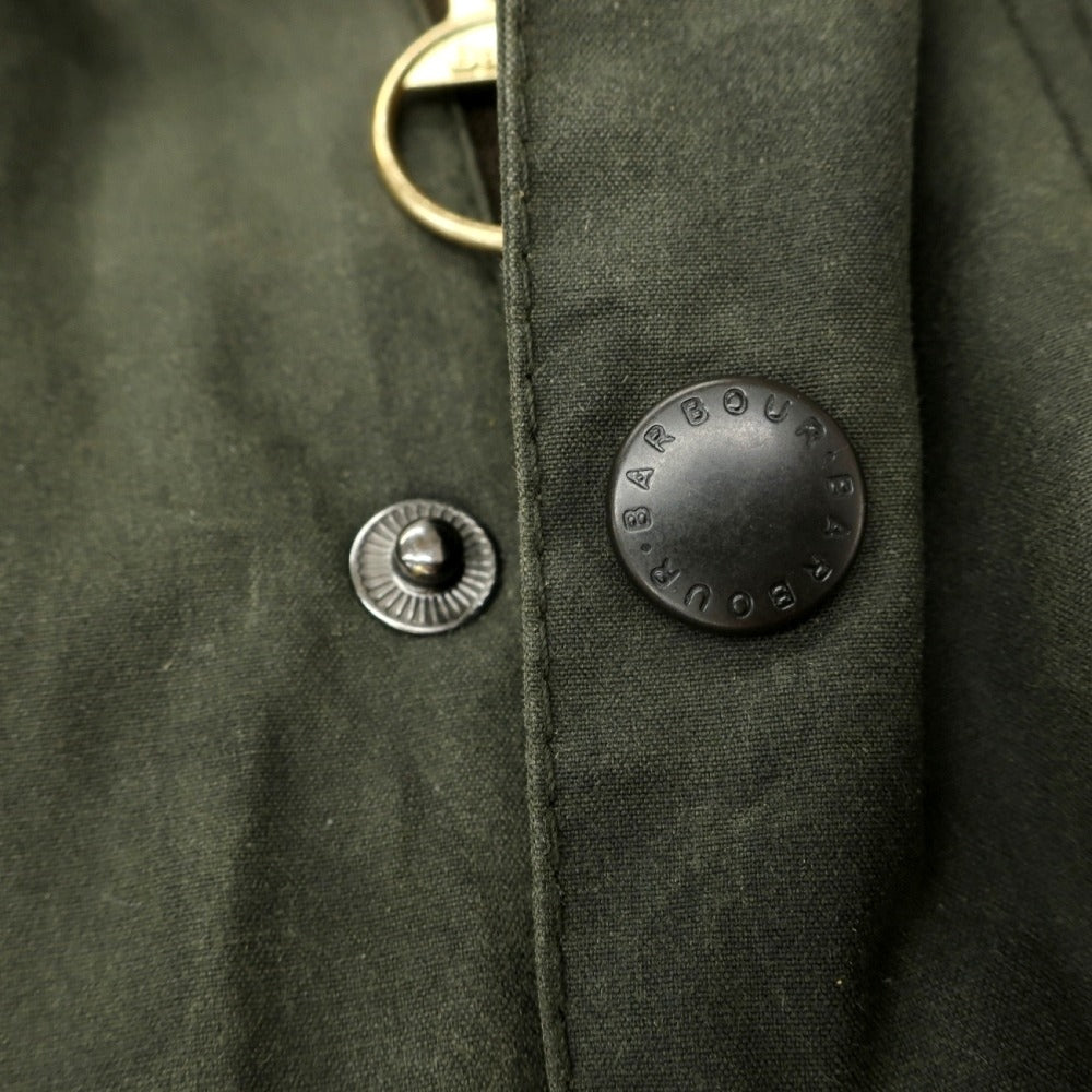 【中古】バブアー Barbour SL BEWICK ワックスコットン フィールドジャケット オリーブグリーン【サイズ36】【 状態ランクC 】【 メンズ 】