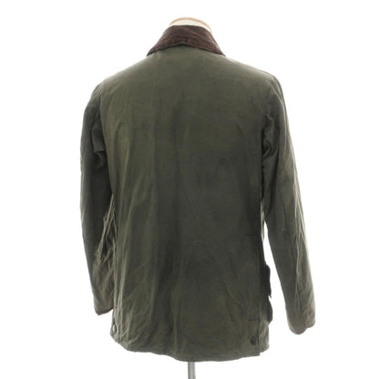 【中古】バブアー Barbour SL BEWICK ワックスコットン フィールドジャケット オリーブグリーン【サイズ36】【 状態ランクC 】【 メンズ 】