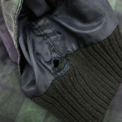 【中古】バブアー Barbour SL BEDALE ビデイル ワックスコットン チェック フィールドジャケット ネイビーxグリーン【サイズ36】【 状態ランクC 】【 メンズ 】
