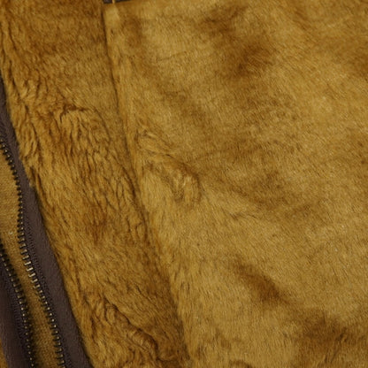 【中古】バブアー Barbour アクリルポリエステル ジップアップ ファー ライナーベスト ブラウン【サイズ34】【 状態ランクC 】【 メンズ 】