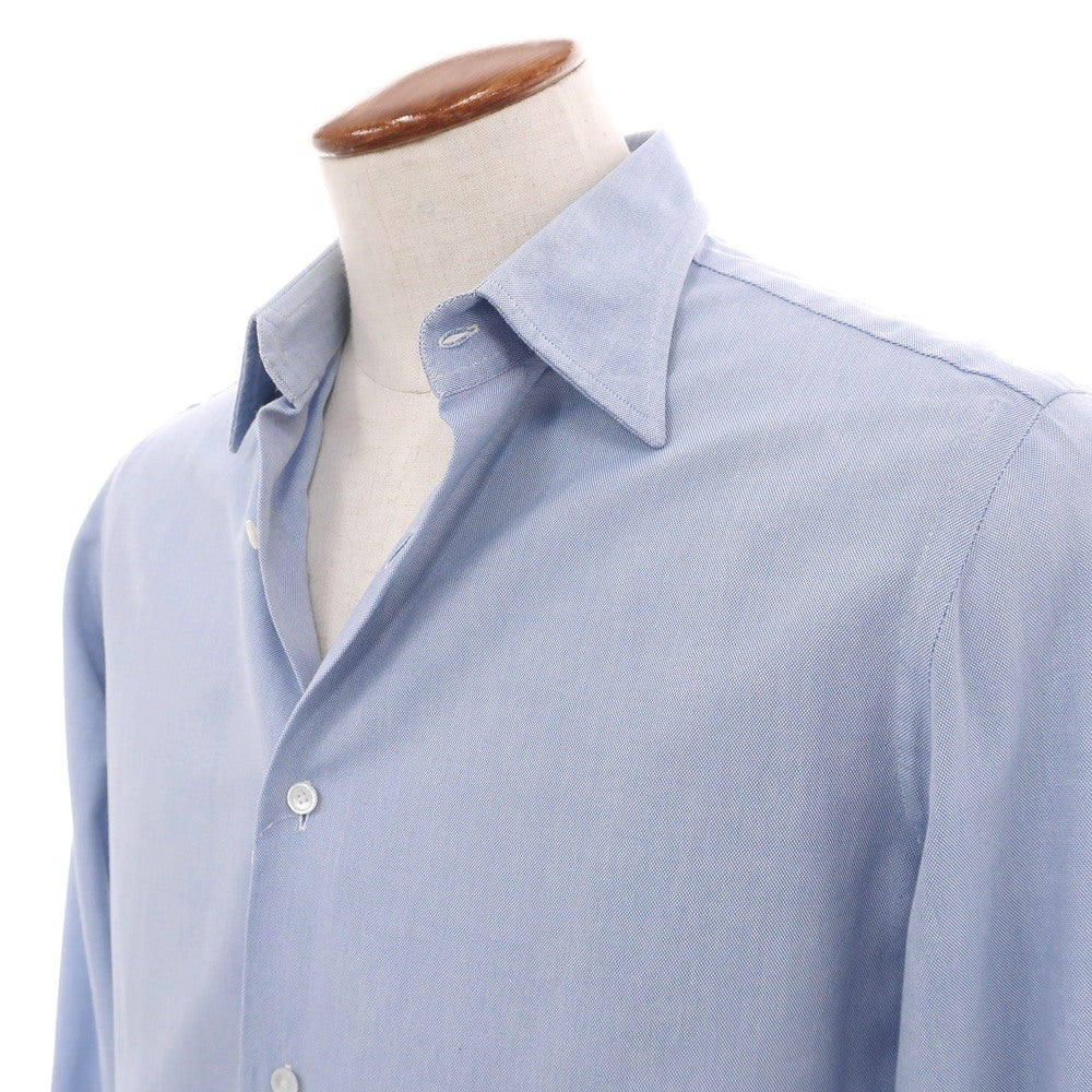 【中古】スティレ ラティーノ STILE LATINO コットン レギュラーカラー ドレスシャツ ライトブルー【サイズ39】【 状態ランクD 】【 メンズ 】