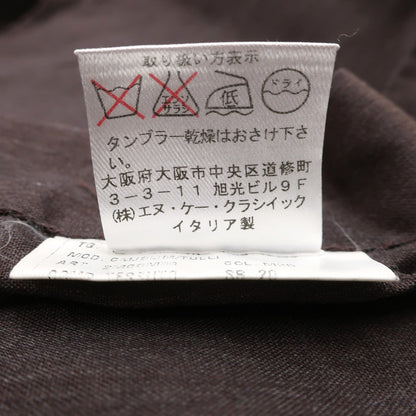 【中古】スティレ ラティーノ STILE LATINO コットン レギュラーカラー カジュアルシャツ ブラウン【サイズ39】【 状態ランクC 】【 メンズ 】