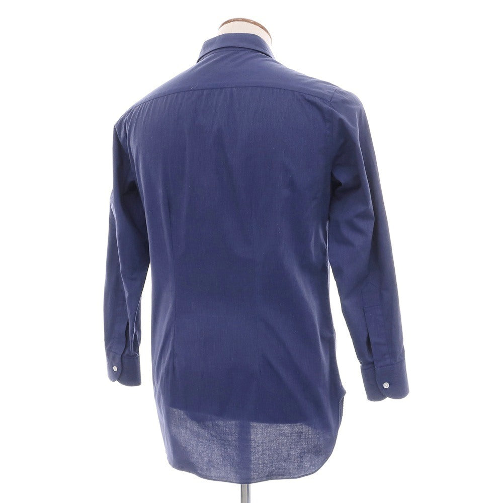 【中古】スティレ ラティーノ STILE LATINO コットン レギュラーカラー カジュアルシャツ パープルブルー【サイズ39】【 状態ランクC 】【 メンズ 】