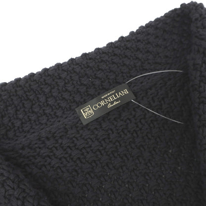 【中古】コルネリアーニ CORNELIANI コットン ダブル2B ジャケット型 カーディガン ダークネイビー【サイズ48】【 状態ランクC 】【 メンズ 】