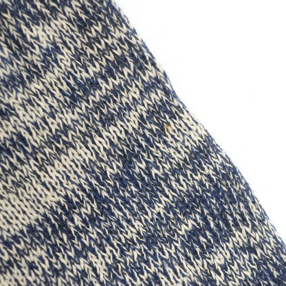 【SALE30%OFF/返品不可】【中古】トゥモローランド TOMORROWLAND tricot コットンリネン ニット カーディガン アイボリーxネイビー【 サイズM 】【 状態ランクB 】【 メンズ 】
