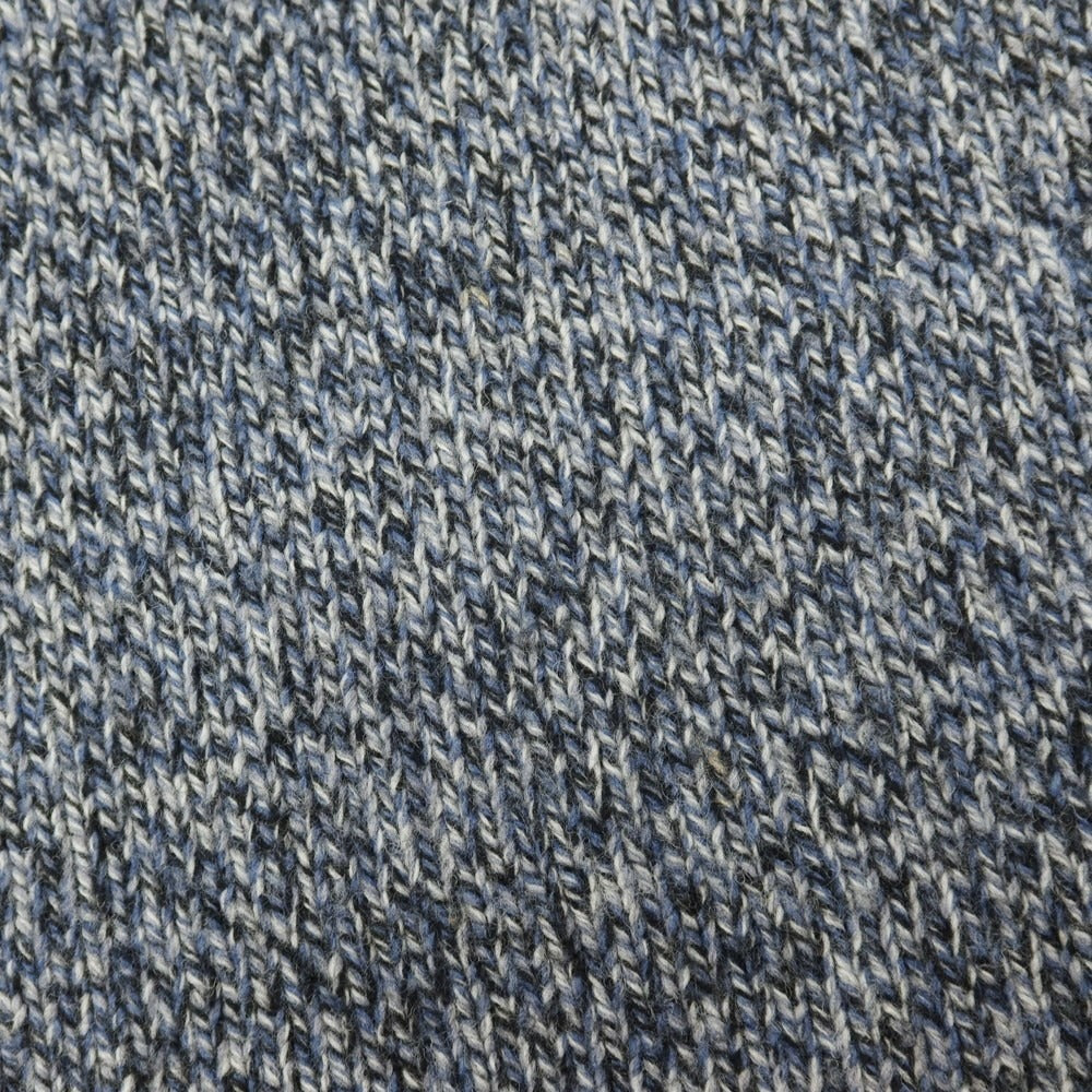 【中古】トゥモローランド TOMORROWLAND tricot ウールナイロン クルーネック プルオーバーニット ネイビー系【サイズM】【 状態ランクC 】【 メンズ 】