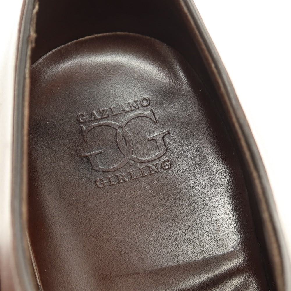 【中古】ガジアーノ＆ガーリング GAZIANO &amp; GIRLING HAYES カーフ ドレスシューズ ブラウン【サイズ6 1/2 E】【 状態ランクB 】【 メンズ 】
