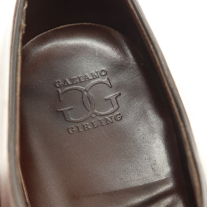【中古】ガジアーノ＆ガーリング GAZIANO &amp; GIRLING HAYES カーフ ドレスシューズ ブラウン【サイズ6 1/2 E】【 状態ランクB 】【 メンズ 】