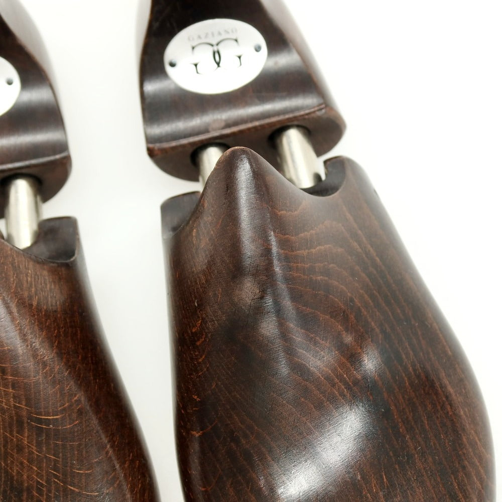 【中古】ガジアーノ＆ガーリング GAZIANO &amp; GIRLING TG73 木製 シューツリー シューキーパー ダークブラウン【サイズ6 1/2 E】【 状態ランクB 】【 メンズ 】