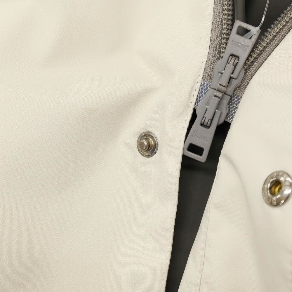 中古】ヘルノ Herno Laminar GORE-TEX ポリエステル フーデッドコート