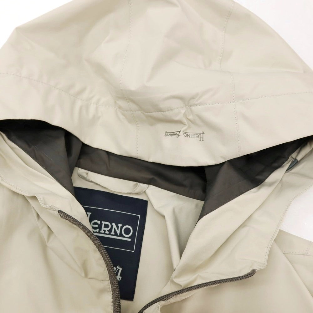中古】ヘルノ Herno Laminar GORE-TEX ポリエステル フーデッドコート