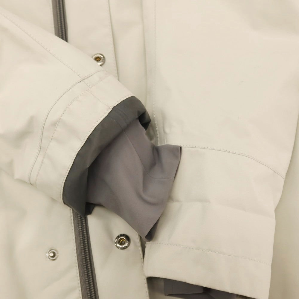 【中古】ヘルノ Herno Laminar GORE-TEX ポリエステル フーデッドコート ライトベージュ【サイズ44】【 状態ランクC 】【 メンズ 】
