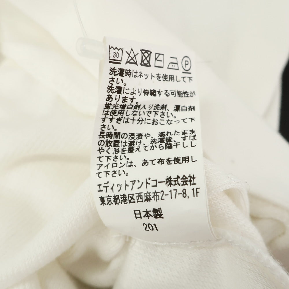 【中古】ラファーボラ La Favola コットン クルーネック 半袖カットソー ホワイト【サイズ2】【 状態ランクC 】【 メンズ 】