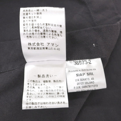 【中古】フィナモレ Finamore 100周年記念モデル コットン ホリゾンタルカラー カジュアルシャツ グレー【サイズS】【 状態ランクB 】【 メンズ 】