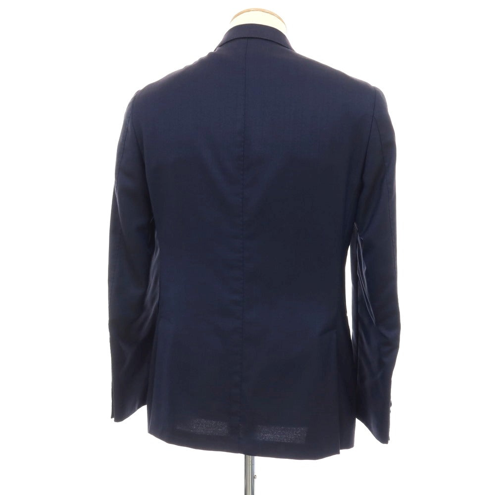 【中古】サルトリア ラトーレ SARTORIA LATORRE ETROPE R ウール2B テーラードジャケット ネイビー【サイズ44】【 状態ランクC 】【 メンズ 】