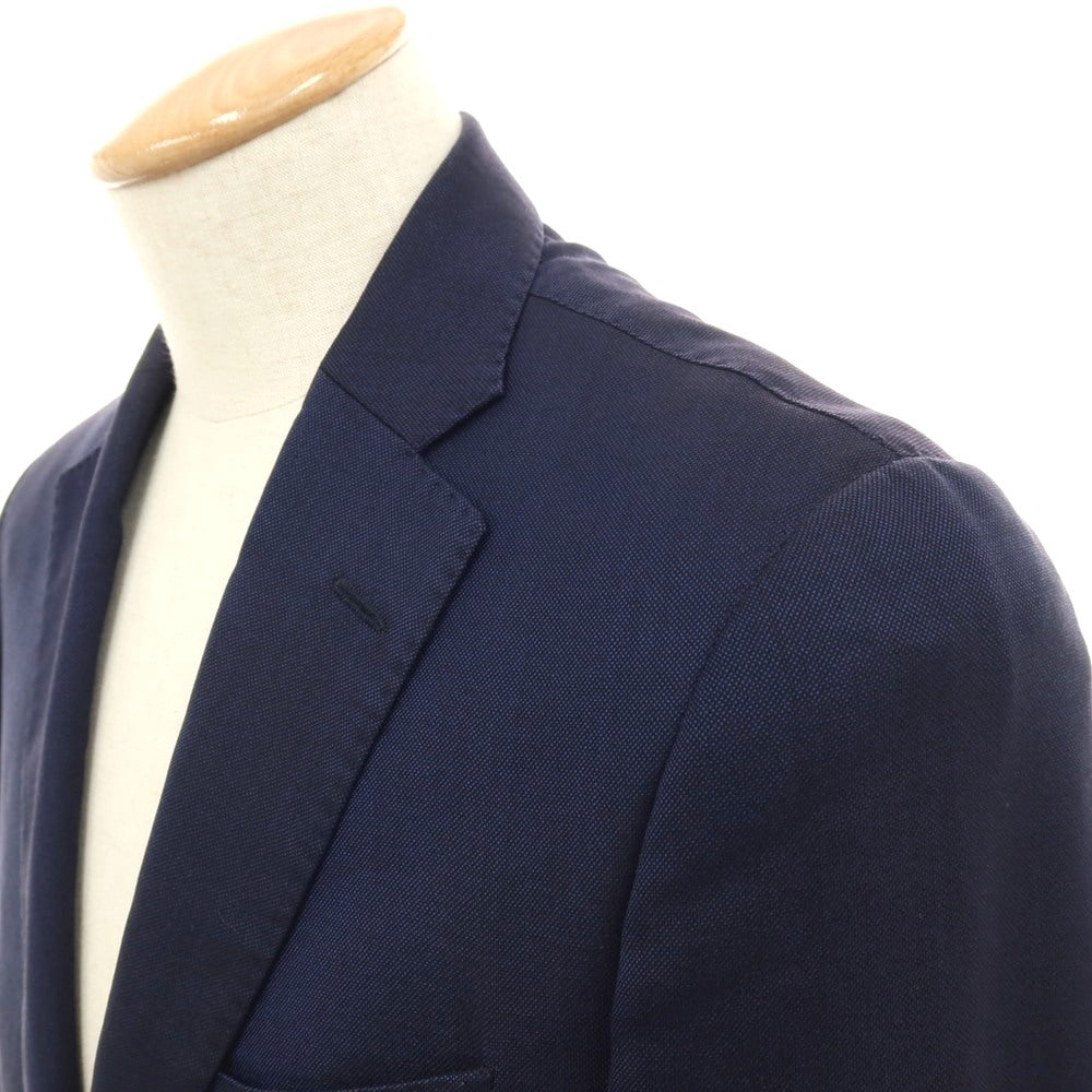 【中古】サルトリア ラトーレ SARTORIA LATORRE ETROPE R ウール2B テーラードジャケット ネイビー【サイズ44】【 状態ランクC 】【 メンズ 】