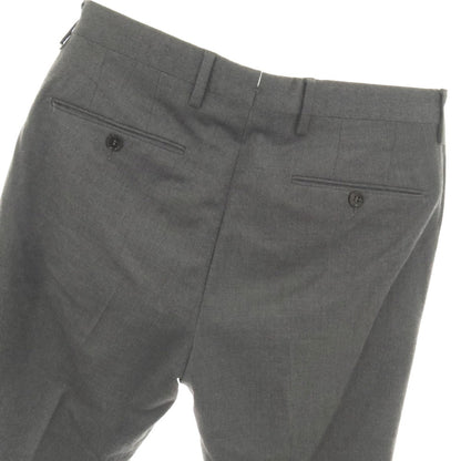【中古】ジェルマーノ GERMANO BEAMS F別注 ウールポリウレタン ドレススラックスパンツ グレー【サイズ44】【 状態ランクB 】【 メンズ 】