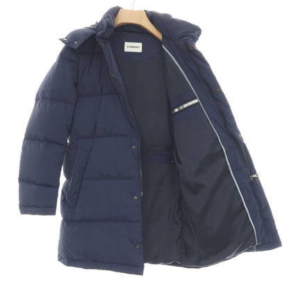 【中古】ダーバン D’URBAN ナイロンポリウレタン スタンドカラー ダウンコート ライトネイビー【サイズM】【 状態ランクC 】【 メンズ 】