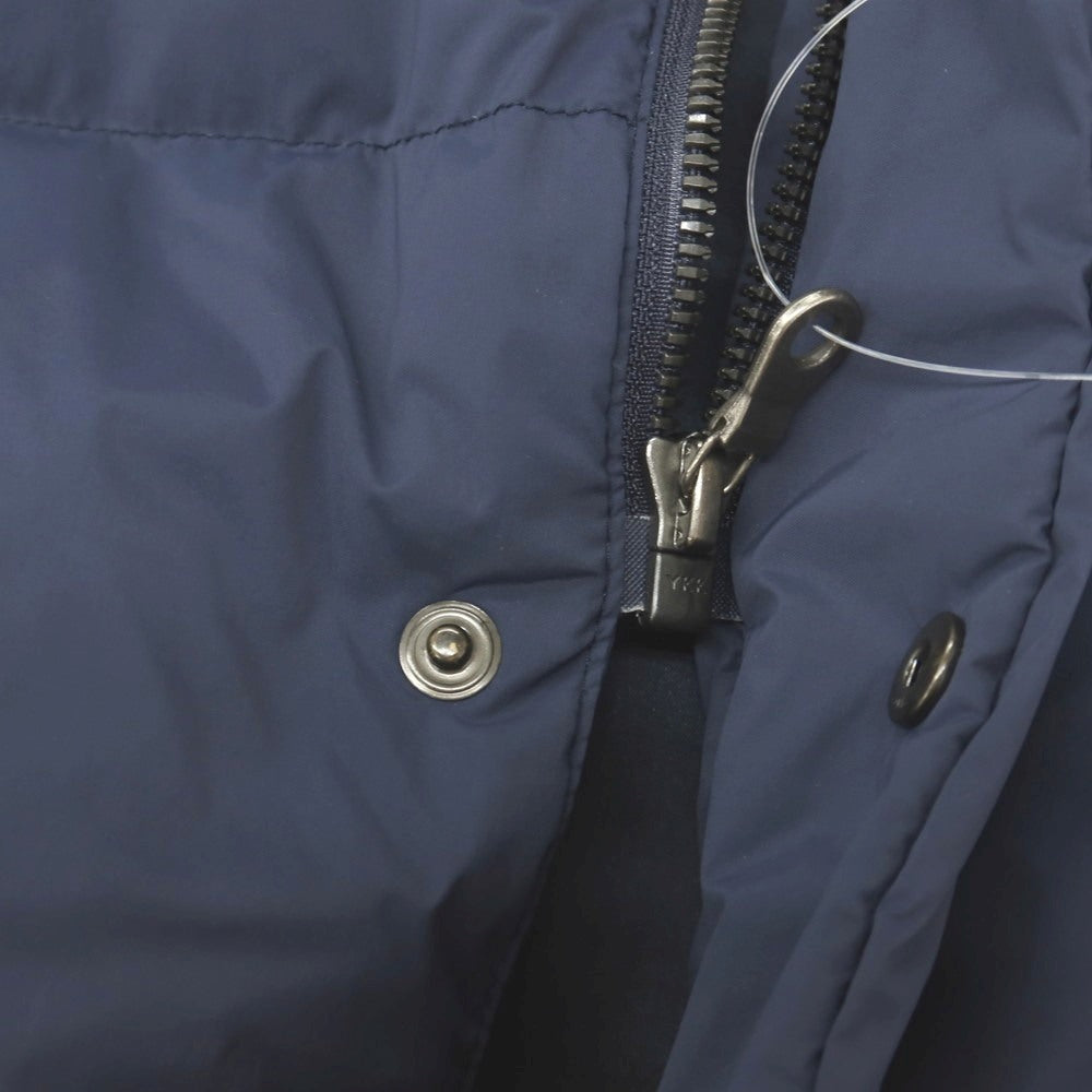 【中古】ダーバン D’URBAN ナイロンポリウレタン スタンドカラー ダウンコート ライトネイビー【サイズM】【 状態ランクC 】【 メンズ 】