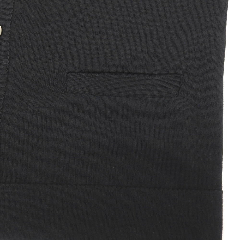 【中古】ダーバン D’URBAN ウール Zeal ニットベスト ブラック【サイズM】【 状態ランクA 】【 メンズ 】