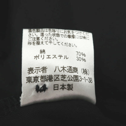 【中古】スリードッツ three dots コットンポリエステル 半袖ポロシャツ ブラック【サイズM（JPM）】【 状態ランクA 】【 メンズ 】