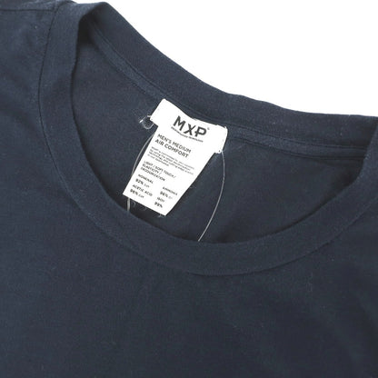 【中古】エムエックスピー MXP AIR COMFORT ストレッチ コットンマキシフレッシュ クルーネック 半袖Ｔシャツ ネイビー【サイズM】【 状態ランクB 】【 メンズ 】