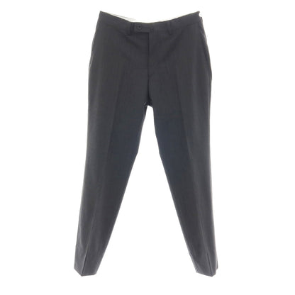 【SALE30%OFF/返品不可】【中古】ダーバン D’URBAN ウールモヘヤポリウレタン ドレススラックスパンツ チャコール【 サイズ82 】【 状態ランクA 】【 メンズ 】
