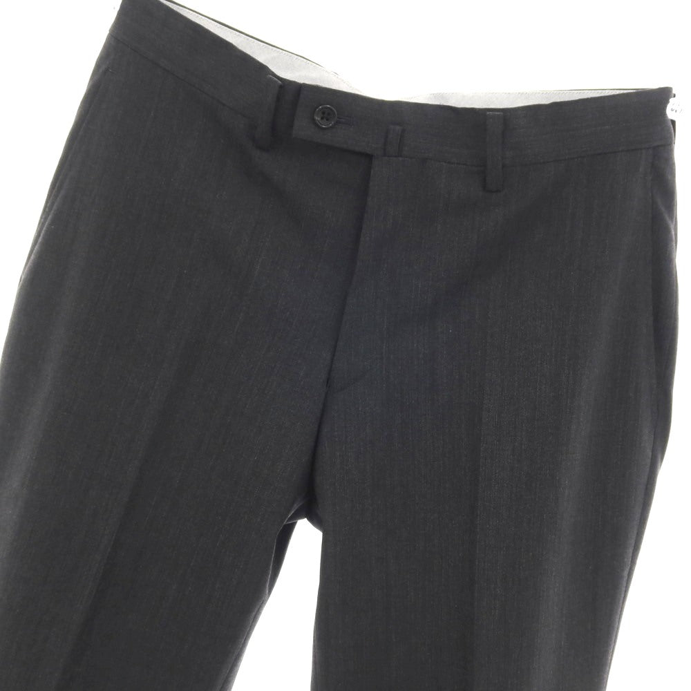 【中古】ダーバン D’URBAN ウールモヘヤポリウレタン ドレススラックスパンツ チャコール【サイズ82】【 状態ランクA 】【 メンズ 】
