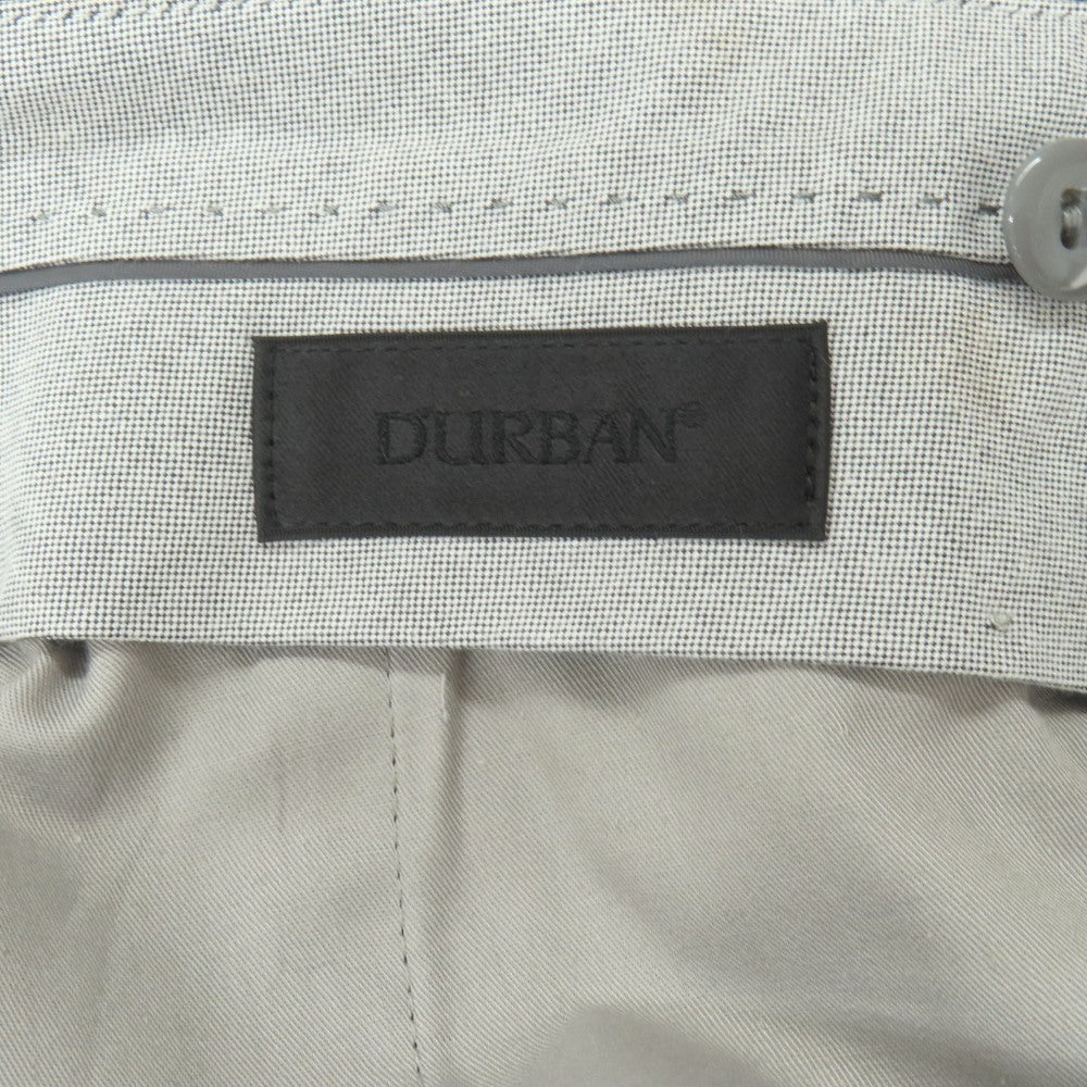 【中古】ダーバン D’URBAN ウール ドレススラックスパンツ ダークグレー【サイズ82】【 状態ランクA 】【 メンズ 】