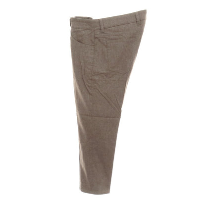 【中古】ピーティートリノ デニム PT TORINO DENIM SOUL ウールポリウレタン カジュアルスラックスパンツ グレーブラウン【サイズ34】【 状態ランクB 】【 メンズ 】