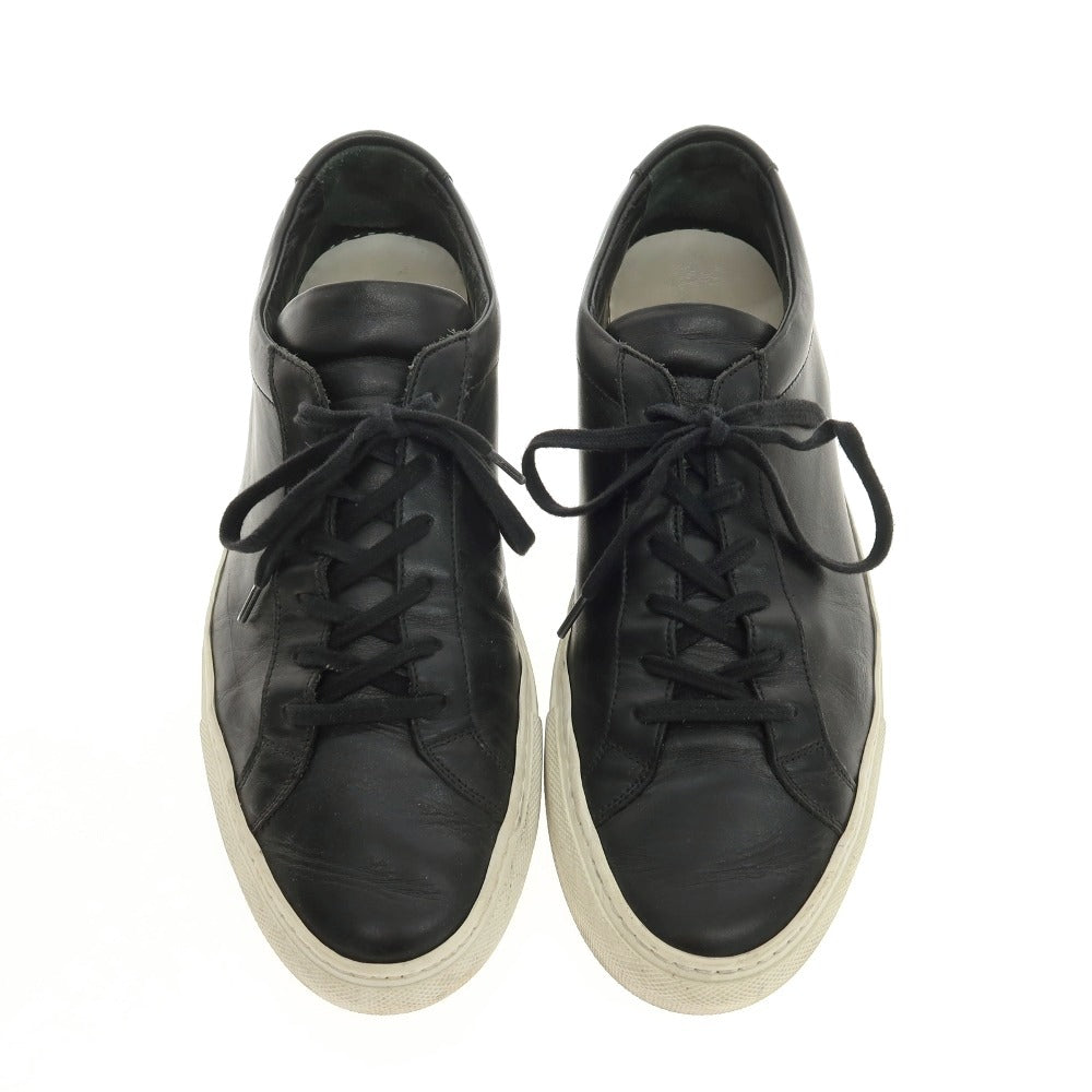 【中古】コモンプロジェクツ COMMON PROJECTS 1658 レザー スニーカー ブラック【サイズ42】【 状態ランクC 】【 メンズ 】