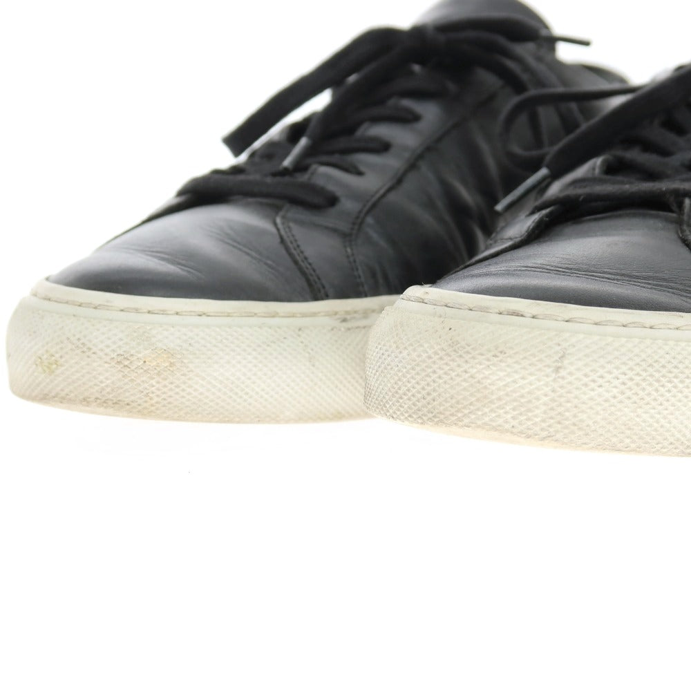 【中古】コモンプロジェクツ COMMON PROJECTS 1658 レザー スニーカー ブラック【サイズ42】【 状態ランクC 】【 メンズ 】