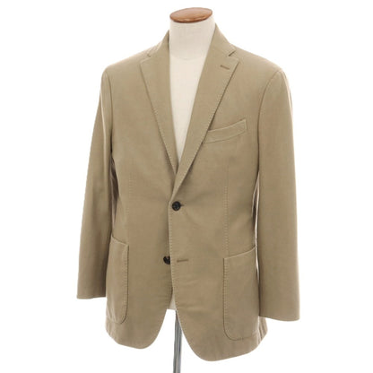 【中古】ボリオリ BOGLIOLI K.JACKET カシミヤ 2B カジュアルジャケット カーキベージュ【サイズ48】【 状態ランクC 】【 メンズ 】
