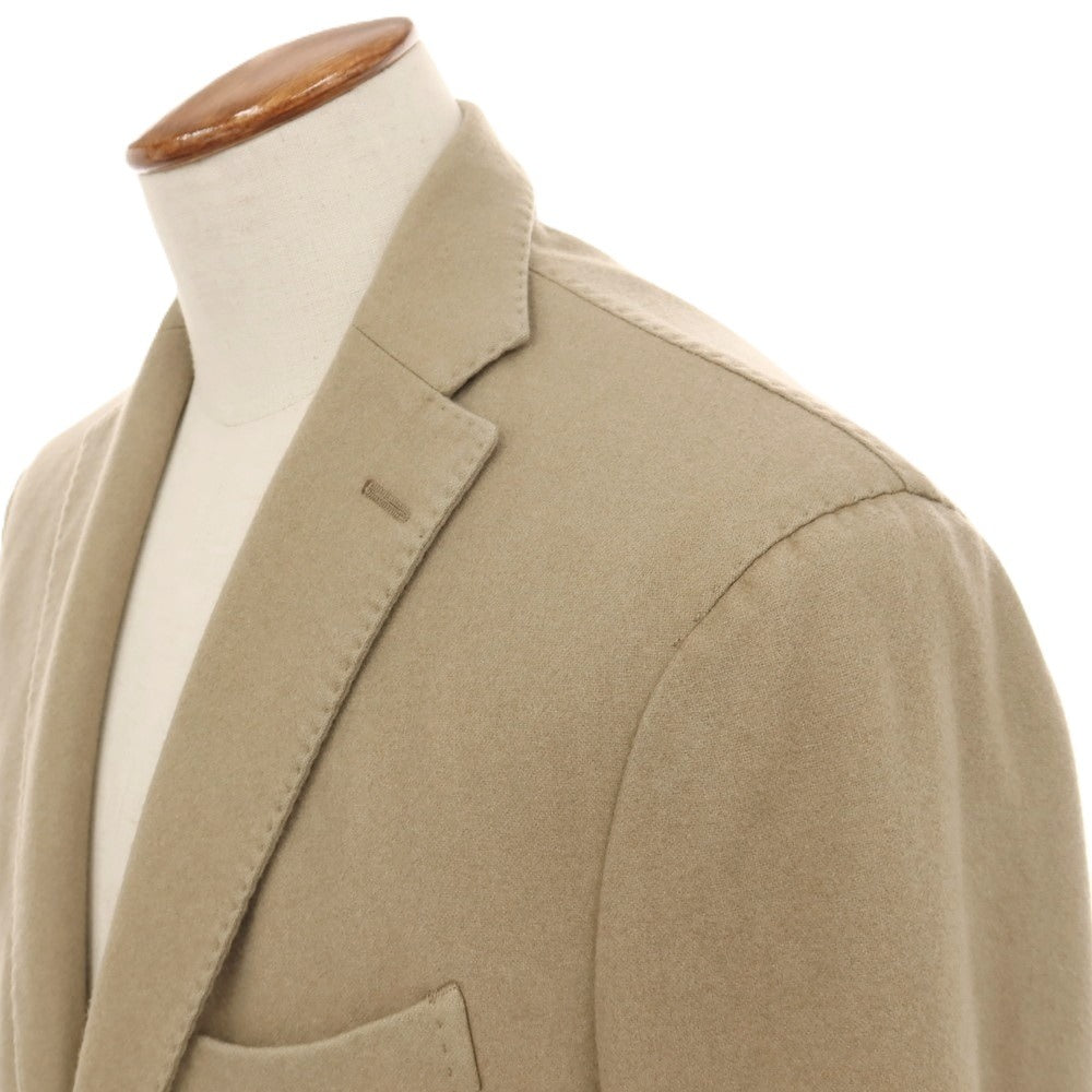 【中古】ボリオリ BOGLIOLI K.JACKET カシミヤ 2B カジュアルジャケット カーキベージュ【サイズ48】【 状態ランクC 】【 メンズ 】