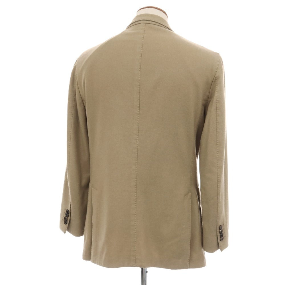 【中古】ボリオリ BOGLIOLI K.JACKET カシミヤ 2B カジュアルジャケット カーキベージュ【サイズ48】【 状態ランクC 】【 メンズ 】