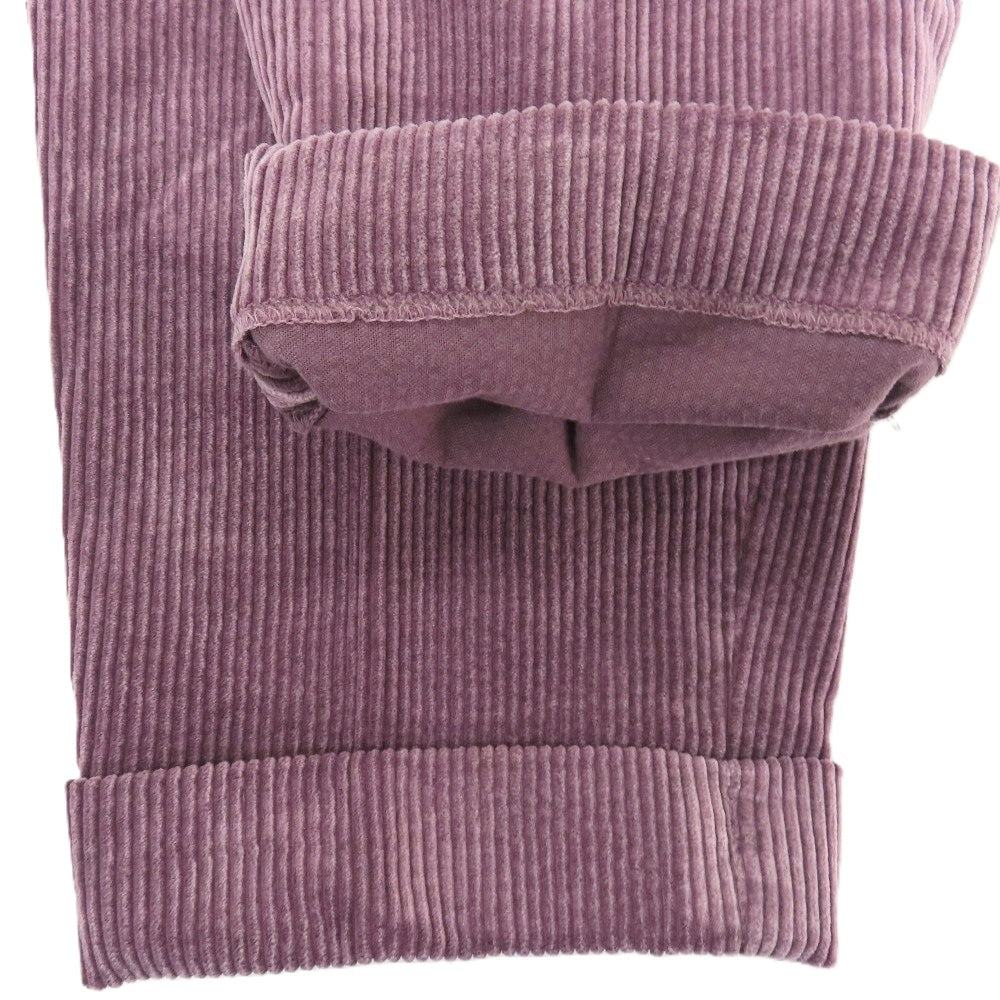 【中古】ブルネロクチネリ Brunello Cucinelli コットン 太畝 コーデュロイパンツ パープル系【サイズ50】【 状態ランクB 】【 メンズ 】