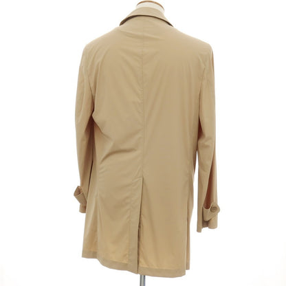【中古】ブルネロクチネリ Brunello Cucinelli ストレッチ ナイロン ステンカラーコート ベージュ【サイズ46】【 状態ランクA 】【 メンズ 】