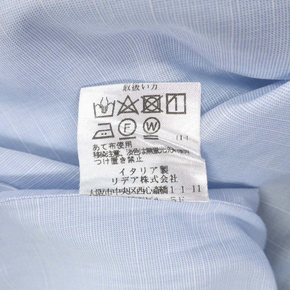【中古】フライ FRAY コットン レギュラーカラー ドレスシャツ ライトブルー【サイズ40】【 状態ランクB 】【 メンズ 】