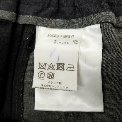 【中古】タリアトーレ TAGLIATORE ストレッチ ウール イージースラックスパンツ ダークグレー【サイズ50】【 状態ランクB 】【 メンズ 】