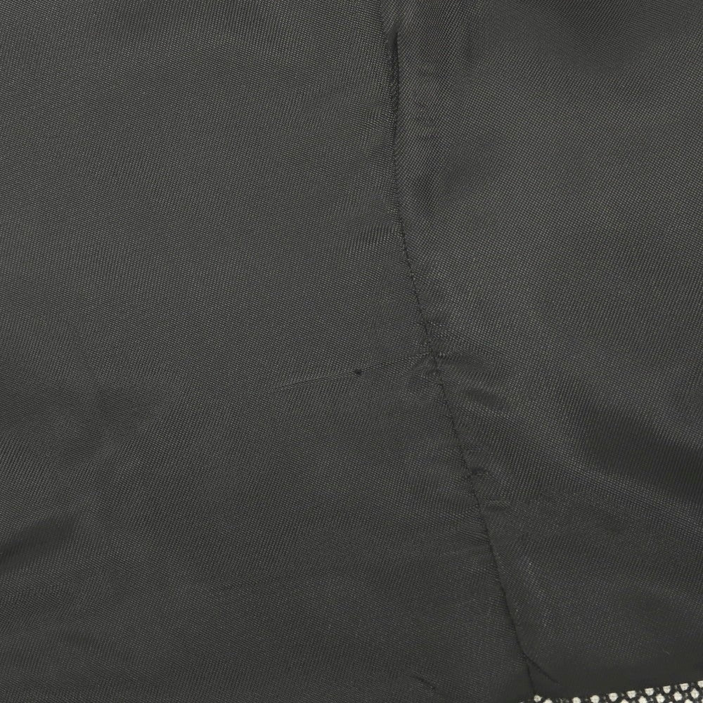 【中古】ラルディーニ LARDINI ウール ダブル4B テーラードジャケット ブラックxホワイト【サイズ48】【 状態ランクA 】【 メンズ 】