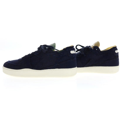 【中古】【未使用】ディアドラ Diadora MI Basket Row Cut ITA Valdilana ウールフランネル スニーカー ネイビー【サイズ26】【 状態ランクS 】【 メンズ 】