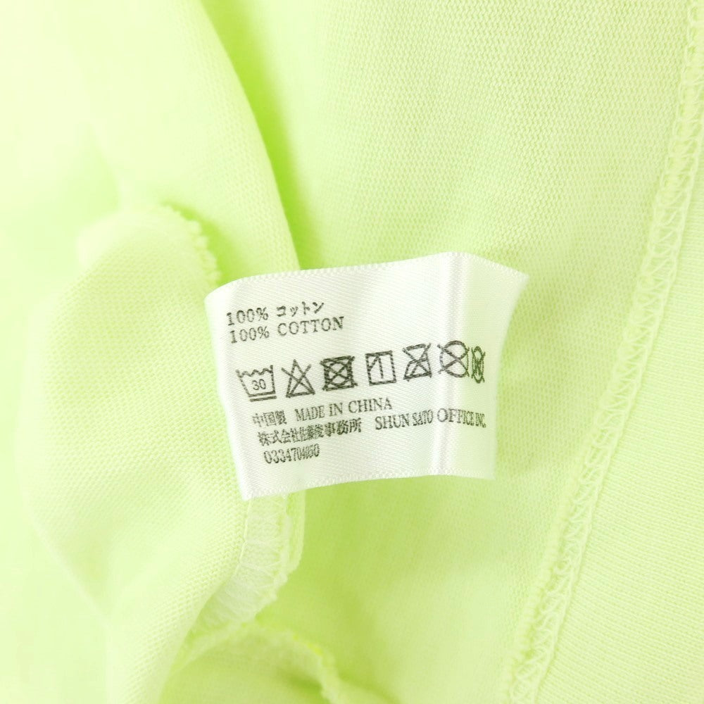【SALE10%OFF/返品不可】【中古】ルーズ ジョインツ LOOSE JOINTS コットン クルーネック 半袖Ｔシャツ ライム【 サイズL 】【 状態ランクA 】【 メンズ 】