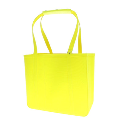 【中古】チャコリ CHACOLI キャンバス トートバッグ ネオンイエロー【 状態ランクA 】【 ユニセックス 】