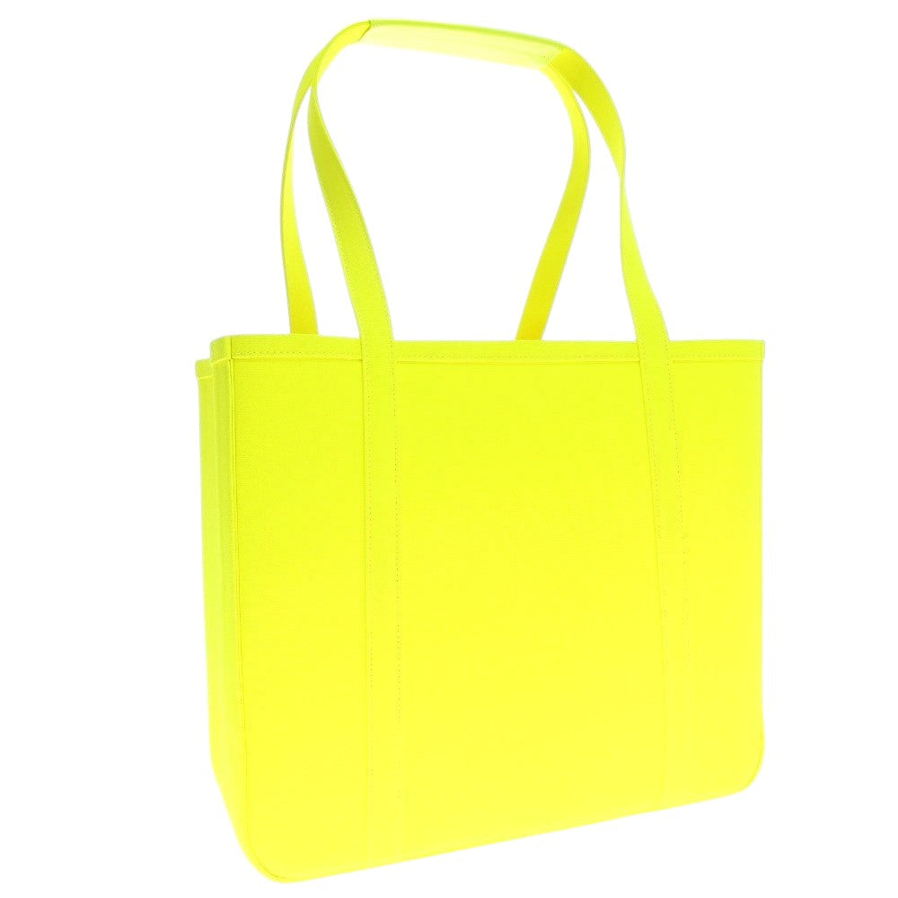 【中古】チャコリ CHACOLI キャンバス トートバッグ ネオンイエロー【 状態ランクA 】【 ユニセックス 】