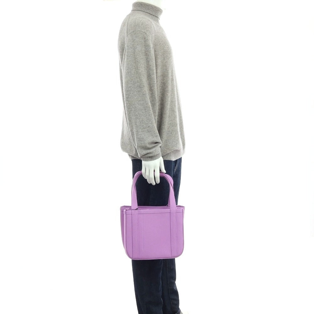 【中古】チャコリ CHACOLI キャンバス トートバッグ ピンクラベンダー【 状態ランクA 】【 ユニセックス 】