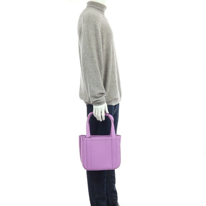 【中古】チャコリ CHACOLI キャンバス トートバッグ ピンクラベンダー【 状態ランクA 】【 ユニセックス 】