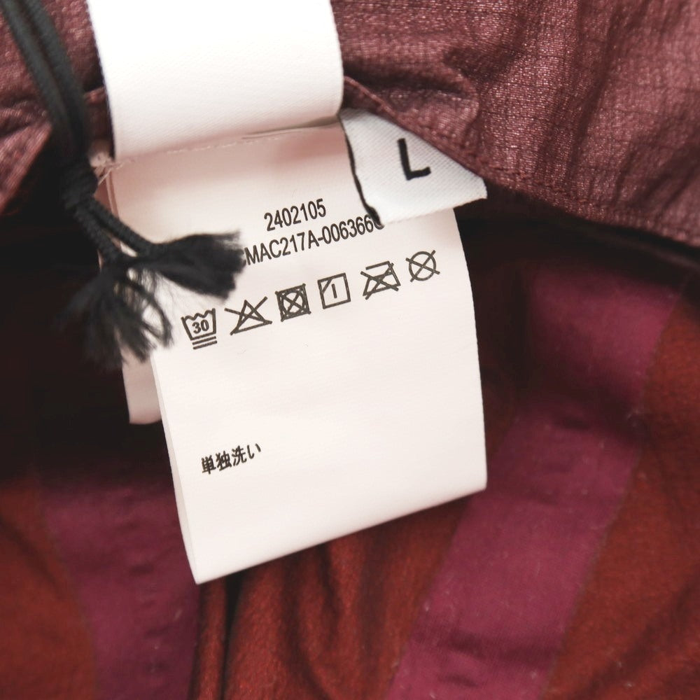 【SALE10%OFF/返品不可】【中古】シーピーカンパニー C.P.Company GORE-TEX INFINIUM リップストップナイロン バケットハット 帽子 レッドパープル【 サイズL 】【 状態ランクA 】【 メンズ 】