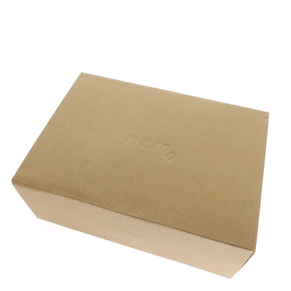 【中古】【未使用】フィレオ Phileo CLOG STRATE PHI07SH002 レザー スリッポン ブラック【サイズ44】【 状態ランクS 】【 メンズ 】