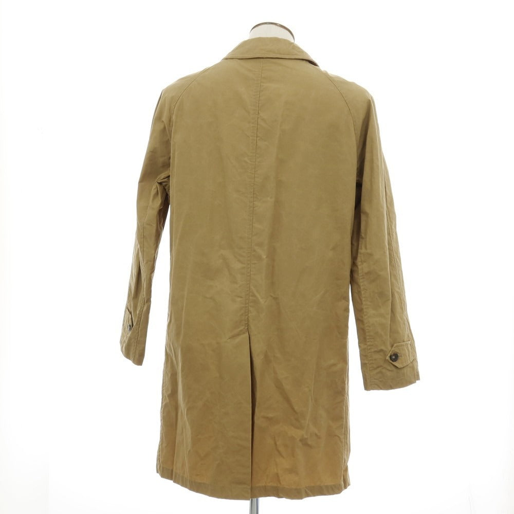 【新品】リンペルメアビレ l’impermeabile NEW DEAN ワックスコットン ステンカラーコート ベージュ【サイズ54】【メンズ】 新品】リンペルメアビレ l'impermeabile NEW DEAN ワックスコットン