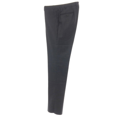 【新品アウトレット】カナーリ CANALI ウール チェック 3B 3つボタンスーツ グレーxダークブラウン【サイズ52】【 状態ランクN- 】【 メンズ 】